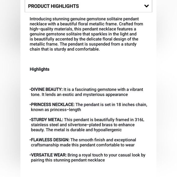 Unakite Pendant Necklace - Picture 14 of 15